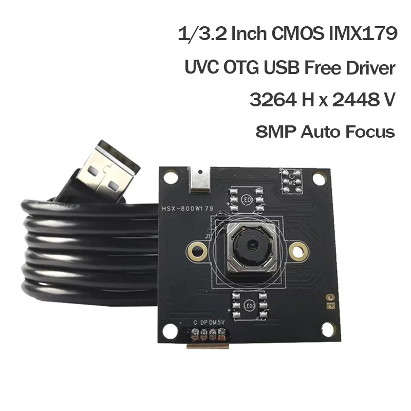  ν   ܹ   2pcs/lot 8MP HD CMOS IMX179 3264X2448 ڵ  ӵ USB2.0 ī޶ 